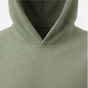 Sudadera con capucha de alta calidad, 100% algodón, diseño doble, estilo urbano, personalizable para hombre, disponible a precios de mayoreo. - Product Image 4