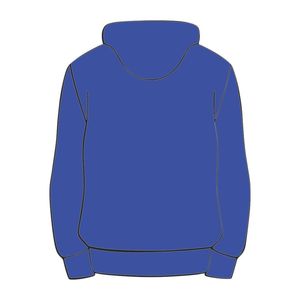Felpa con cappuccio blu Phi Beta Sigma cotone greco di alta qualità per confraternita abbigliamento personalizzato ricamato divino nove HBCU greco - Product Image 3