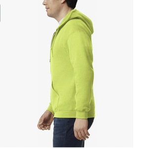 FULL ZIP ADULT FLEECE ZIP <b>HOODIE</b> SWEATSHIRT CUSTOM LOGO NEW ARRIVAL WHOLESALE BANGLADESH MENS BLANK HOODED JACKET PLAIN - Product Image 4