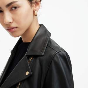 OEM conception personnalisée de haute qualité veste en cuir PU décontracté Faux cuir veste de moto fermeture éclair manteau de motard femmes taille XL coton - Product Image 6