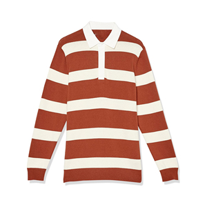 Nouveau 2025 polo t-shirt meilleure qualité unisexe Rugby Jersey confortable Polyester coton sport uniforme personnalisé longue chemise chaude hommes - Product Image 4