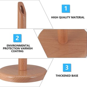 High Quality Fashion Portable Wooden Yarn Holder Crochet <b>Knitting</b> Frame with Middle Hole Durable and Smooth Yarn Organizer - Product Image 3