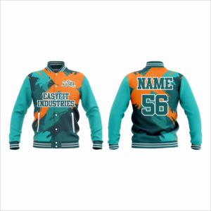 Chaqueta Varsity con Mangas ODM para Hombre, Estilo Urbano, Resistente al Viento, Cierre de Cremallera Frontal, Personalizable al por Mayor, Chaqueta Deportiva de Alta Calidad, Talla XS - Product Image 4