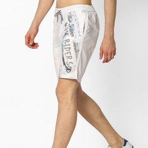 Short pour homme en pur coton de couleur unie, nouveau style beau look 230GSM short pour homme - Product Image 2