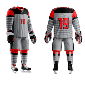Nuevo estilo, transpirable, fácil de usar, conjuntos de uniformes de hockey sobre hielo, ropa deportiva a la venta - Product Image 5