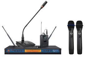 500MHz UHF True Diversity Dual Channel <b>Wireless</b> <b>Microphone</b> - Product Image 3