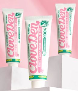 CloveDen Dentifrice blanchissant 100% végétalien 100g - Product Image 4