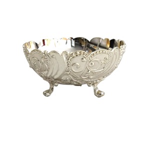 Tazón de Acero Inoxidable de Diseño Antiguo, Diseño Atemporal de un Tazón de Metal para Refrigerios que Garantiza que Nunca Salga de Moda - Product Image 4