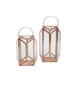 <b>Square</b> Shape <b>Candle</b> Metal Holder Gorgeous Lanterns for Decorative Living Room Home Bedroom Hanging for Wholesale Suppliers - Product Image 3