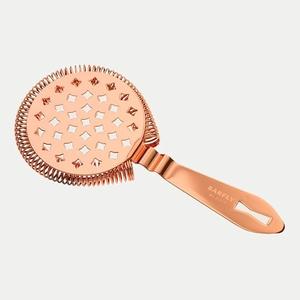 Rose Gold Hawthorne Cocktail Strainer <b>With</b> <b>Tight</b> Spring <b>Star</b> Cut Design Smooth Pour Durable Bar Tool For Home And Bars - Product Image 4