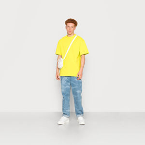 2023 t-shirts lourds surdimensionné blanc noir Boxy Fit t-shirt goutte épaule 100% coton col roulé vêtements pour hommes-acheter t-shirt - Product Image 4