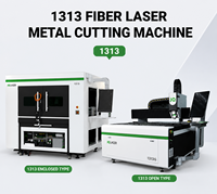 Machine de découpe laser à fibre CNC compacte JQLASER 1313 pour pièces métalliques de précision, électronique, équipement médical et quincaillerie