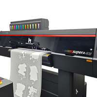 Impresora DTF Industrial Hanrun Paper de 80 cm y 13 Colores con 8 Cabezales I3200 y Agitador Automático de Polvo