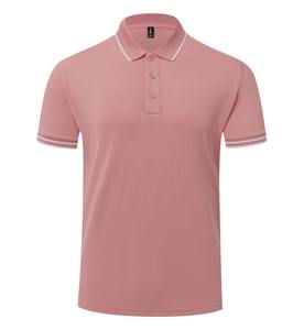 Polo estilo streetwear moderno transpirable mezcla de algodón cuello acanalado cómodo para un estilo de vida diario activo - Product Image 3