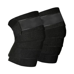 Unisex Custom Power <b>Knee</b> <b>Wrap</b> for Weightlifting and Fitness Heavy-Duty Gym Workout Support with Customized Logo - Product Image 4