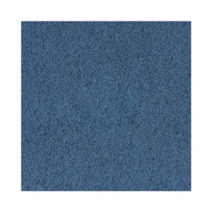 Pads de nettoyage solides bleus Boardwalk de 20 pouces, 5 par carton, diamètre - Product Image 6