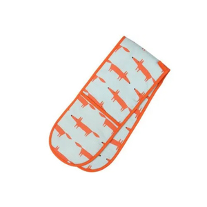 Productos más vendidos de alta calidad, resistencia personalizada, impresión de alta temperatura, barbacoa, algodón, guante doble para horno - Product Image 5