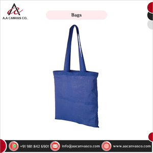 Bolsas de lona reciclables de color sólido con certificación GOTS y GRS a un precio razonable para compras de comestibles y promociones - Product Image 2