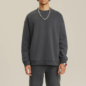 Cotton <b>Fleece</b> <b>Sweatshirts</b> For Men OEM Factory Supply High Quality <b>Sweatshirts</b> Daily Wear Wholesale Custom Logo Men's <b>Sweatshirts</b> - Product Image 2