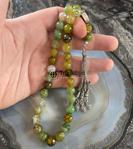 Tasbih de Resina Mala de Primera Calidad, Cuentas de Dhikr Islámicas Modernas para la Oración, Meditación y Regalo por Tradebyd - Product Image 2