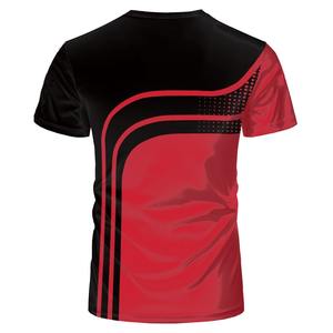 Transferencia de calor Diseño personalizado Su propio logotipo de impresión Camisas de sublimación unisex Poliéster Camisetas en blanco de gran tamaño a granel - Product Image 4