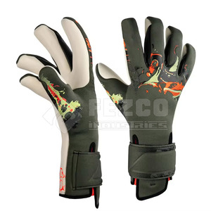 Guantes de Portero Unisex Ajustables y Transpirables de Cuero con Logotipo Personalizado, Material de Alta Calidad, Protección Cómoda para la Palma - Product Image 2