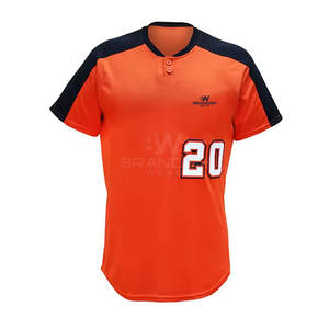 ชุดเบสบอลเล่นกีฬาสำหรับผู้ใหญ่เครื่องแบบเบสบอลสีออกแบบได้ตามต้องการ - Product Image 2