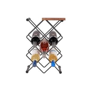 Support moderne élégant de support de stockage de bouteille de vin pour la décoration de maison de cuisine - Product Image 3