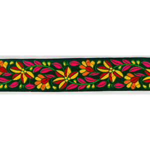 Cinta de Encaje Bordado Étnico Vintage de 15 mm, Venta al por Mayor KVR 2026, Accesorios para Bolsas y Ropa, Cinta Jacquard - Product Image 3