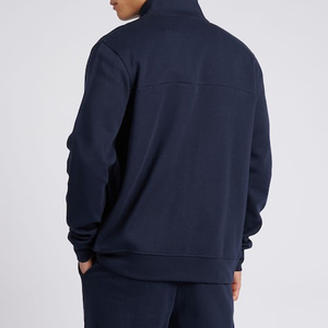 Nouveaux pantalons pour hommes 2 pièces ensembles hommes décontracté Streetwear survêtements vierges col zippé survêtement à manches longues ensemble pour hommes - Product Image 3