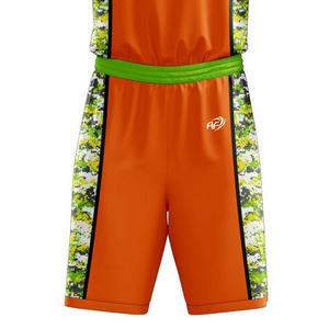 Meilleur prix d'usine uniforme de basket-ball nouveau design vêtements de sport d'été ensembles respirants avec des techniques imprimées - Product Image 5