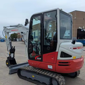 รถขุดขนาดเล็ก Takeuchi TB240 JCB Kubota คุณภาพดี สภาพใหม่และมือสอง ปั๊มแบริ่ง Huade กระบอกไฮดรอลิก - Product Image 1