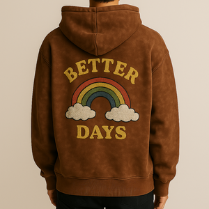 OEM de calidad de los hombres Boxy recortada Oversized Dropshoulder Pullover Hoodie Custom Cotton Streetwear bordado Technics Hooded - Product Image 5