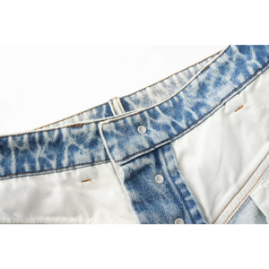 Pantalones cortos de pierna ancha suave de cintura alta para mujer, informales, relajados con bolsillos, algodón transpirable, técnica básica cómoda lavada - Product Image 6