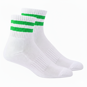 Personalizable medio Terry Casual 100% algodón tenis cuarto calcetines para hombres verano antideslizante deporte tobillo con logotipo OEM - Product Image 6