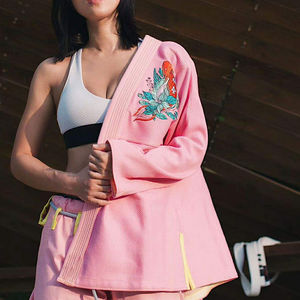 Alta calidad profesional logotipo personalizado jiu jitsu kimono BJJ Kimono liso Jiujitsu uniforme jiu jitsu kimonokimono de jiu jitsu - Product Image 4