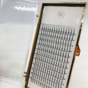 Vente en gros de cils de vison naturels de haute qualité du Vietnam 3D 4D 5D 7D Faux cils Extensions ventilateurs préfabriqués Boîtes de marque privée en gros - Product Image 6