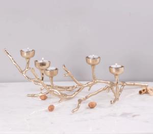 Portavelas Decorativo de Metal Moderno, Color y Logotipo Personalizables para Restaurantes y Cafés, Pedidos al por Mayor, Mejora del Interior (Uso en Interiores) - Product Image 4