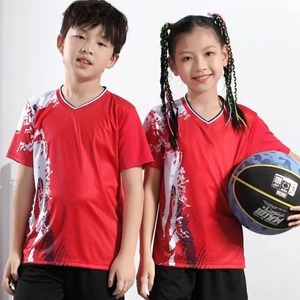 Camiseta de tenis para niños, camisetas de Bádminton de secado rápido para niños, uniforme de voleibol para niños y niñas, Jersey de tenis de mesa de verano - Product Image 4