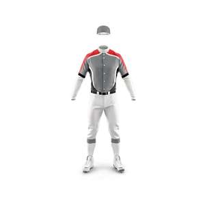 Ensemble d'uniformes de baseball pour hommes de haute qualité Pantalon en jersey imprimé respirant Grande taille Fabriqué au Pakistan Vêtements de sport à bas prix - Product Image 5