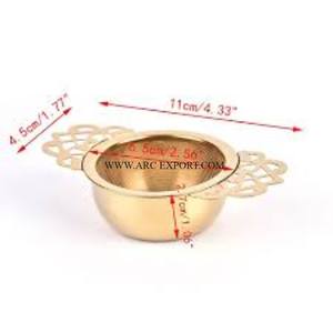 Wholesale Kitchen Tea Infuser Greatest Quality Metal Silver Stainless Steel Home Decorative Tea and Coffee Strainer From Indian - Product Image 2