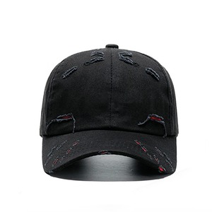 Casquette de baseball de couleur noire personnalisée pour les hommes OEM Service Best-seller Prix d'usine de luxe Casquette de baseball en coton - Product Image 5
