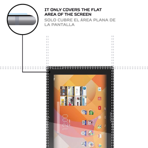 ฟิล์มกันรอยหน้าจอ ANTISHOCK สำหรับเมดิออน ไลฟ์แท็บ S10346 แท็บเล็ตฝาครอบป้องกันระดับพรีเมียม - Product Image 4
