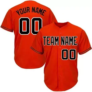 2025 personalizado sublimado nombre del equipo Logo número impresión béisbol desgaste uniforme chaquetas mujeres hombres equipo personalizado béisbol Jersey - Product Image 1