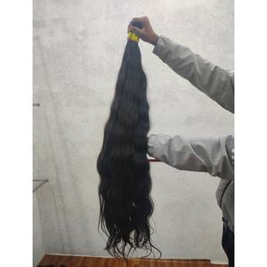 Cabello Humano Virgen Liso del Sur de la India de 40 Pulgadas, Cutícula Alineada y Sin Procesar - Product Image 1