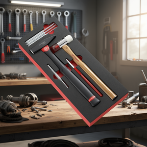 Outils à percussion Facom 205C, jeu d'outils à poinçons longs pour mousse - Product Image 3