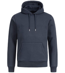 Nueva llegada 2025 Sudadera con capucha negra para hombre Sudadera de algodón polar de invierno Ropa deportiva informal Algodón Unisex Slim Fit - Product Image 4