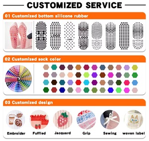 Calcetines <span class=keywords><strong>de</strong></span> Ballet Personalizados con Lazos <span class=keywords><strong>de</strong></span> Cinta, Antideslizantes, Suaves, con Volantes, para Pilates, Entrenamiento y Uso <span class=keywords><strong>en</strong></span> Casa - Product Image 4
