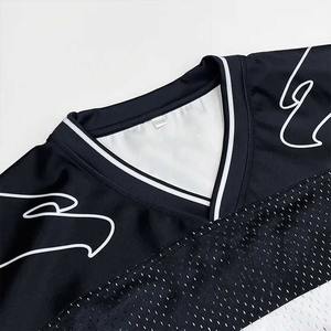 100% High Quality Men T Shirt Boxy Fit Street Wear Oversized Vintage Sublimation Mesh T Shirts - Product Image 3