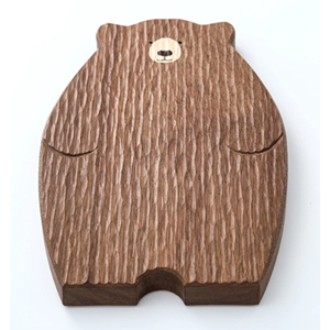 Nouvelle arrivée durable à bas prix fait à la main en bois brun ananas planche de cuisine à découper 7 "x 12" Made in Vietnam - Product Image 5